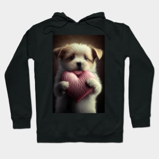 Valentine Puppy 2 Hoodie